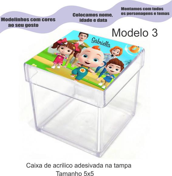 Caixa de Acrílico-super Jojo