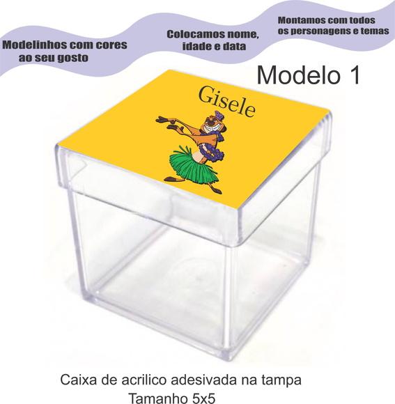 Caixa de Acrílico-timão