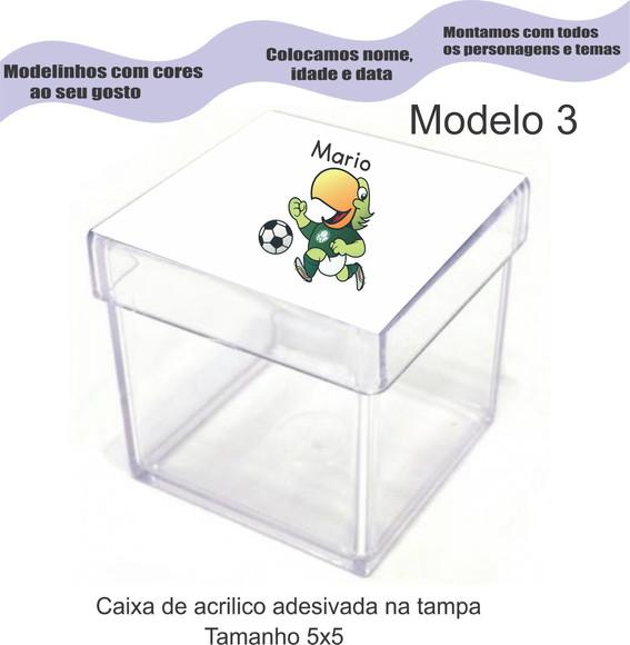 Caixa de Acrílico-verdão