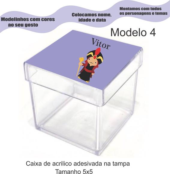 Caixa de Acrílico-vilões