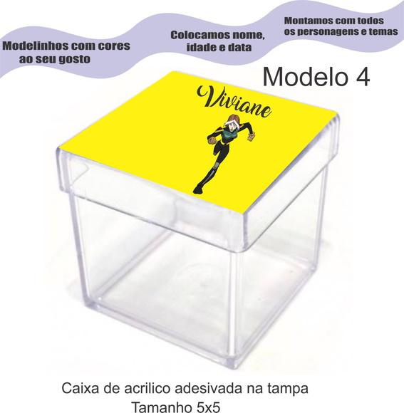 Caixa de Acrílico-x Mens