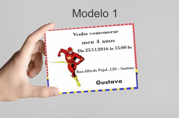 Convite 10x7 - Flash