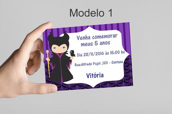 Convite 10x7 - Malevola