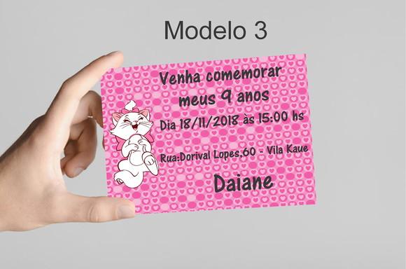 Convite 10x7 - Marie