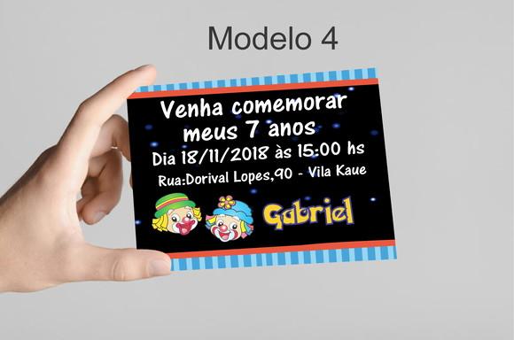Convite 10x7 - Patatí Patatá
