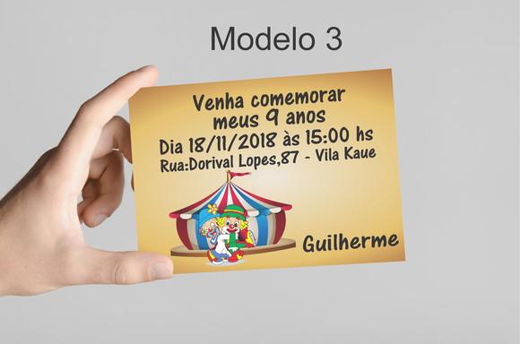 Convite 10x7 - Patatí Patatá