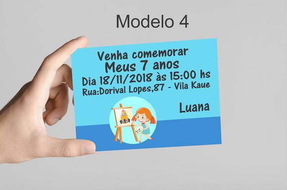 Convite 10x7 - Pintando o 7
