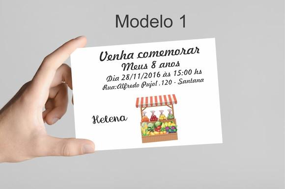 Convite 10x7 - Quitandinha