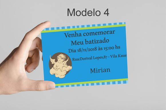 Convite 10x7 -batizado
