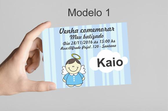 Convite 10x7 -batizado