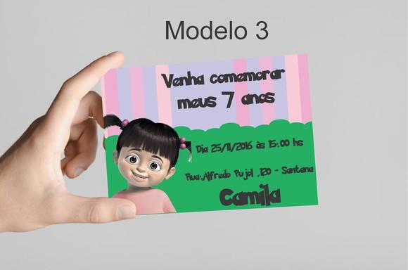 Convite 10x7 -boo