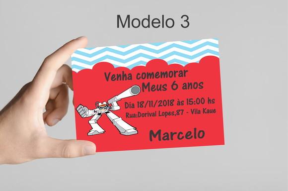 Convite 10x7 -dexter