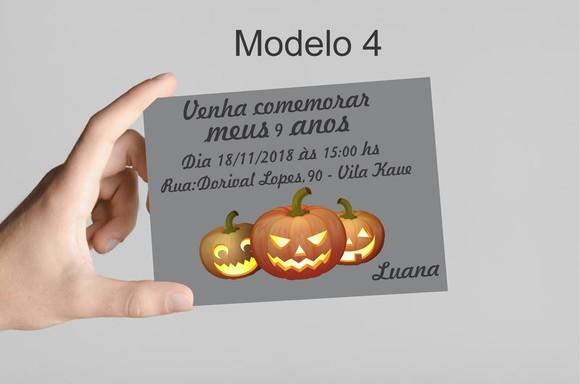 Convite 10x7 -halloween#2
