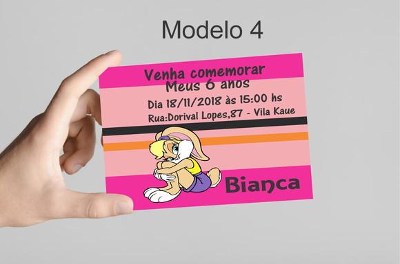 Convite 10x7 -lola
