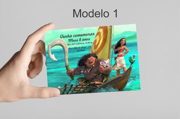Convite 10x7 -moana e Mauí