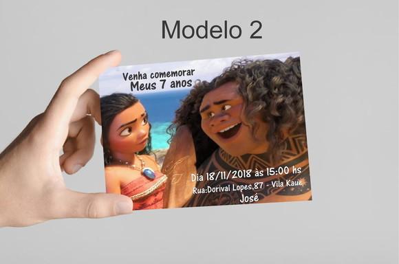 Convite 10x7 -moana e Mauí