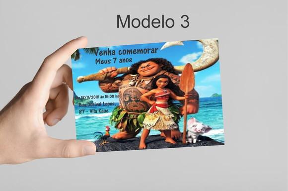 Convite 10x7 -moana e Mauí