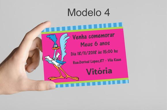 Convite 10x7 -papaleguas