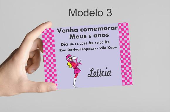 Convite 10x7 -penelope Charmosa