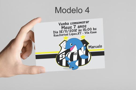 Convite 10x7 -peixe