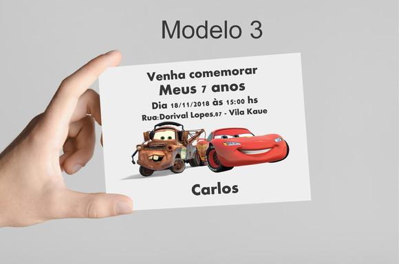 Convite 10x7 -relampago