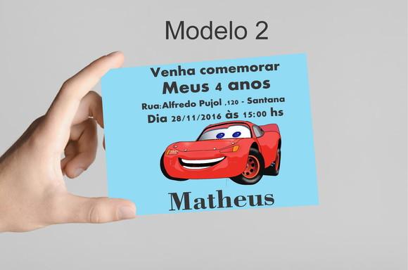 Convite 10x7 -relampago