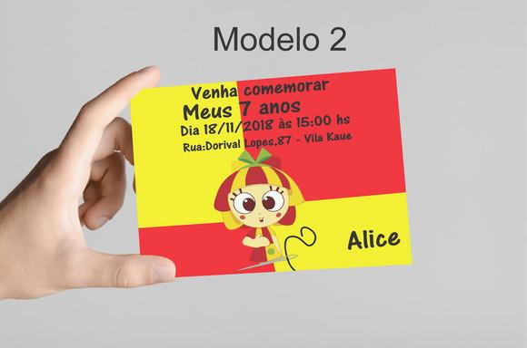 Convite 10x7 -sitio do Pica Pau Amarelo