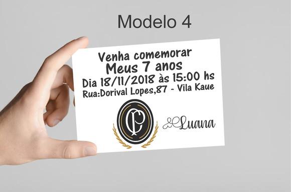 Convite 10x7 -timão