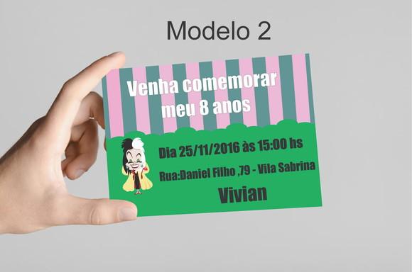 Convite 10x7 -vilões