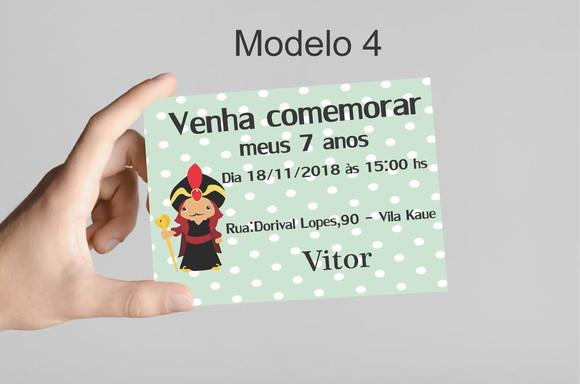 Convite 10x7 -vilões