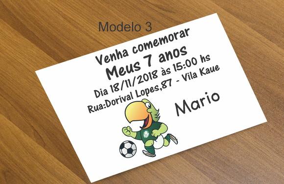 Convite 16x11 Cm-verdão