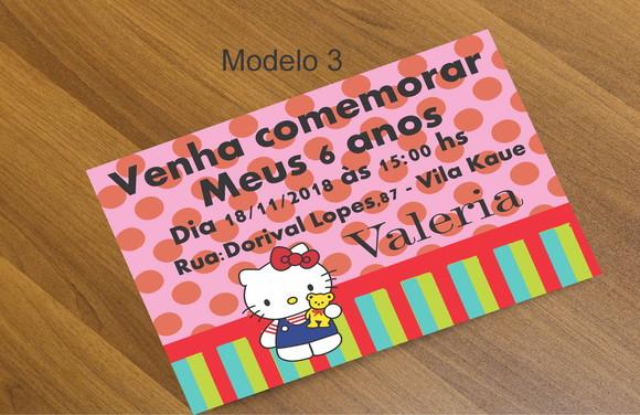 Convite 16x11-hello Kitty