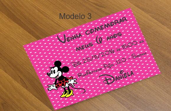 Convite 16x11-minnie