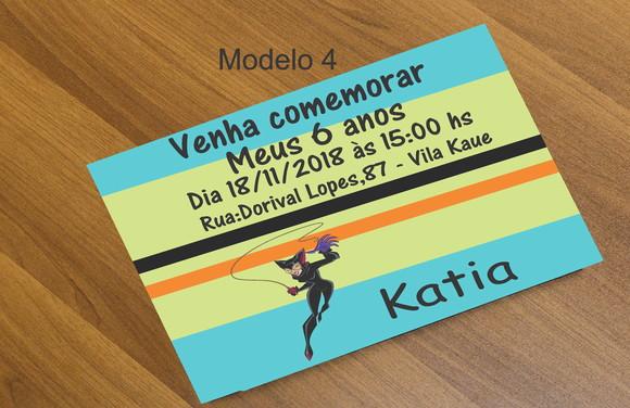 Convite 16x11-mulher Gato