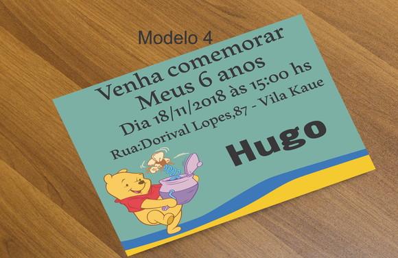 Convite 16x11-pooh