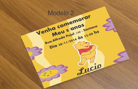 Convite 16x11-pooh