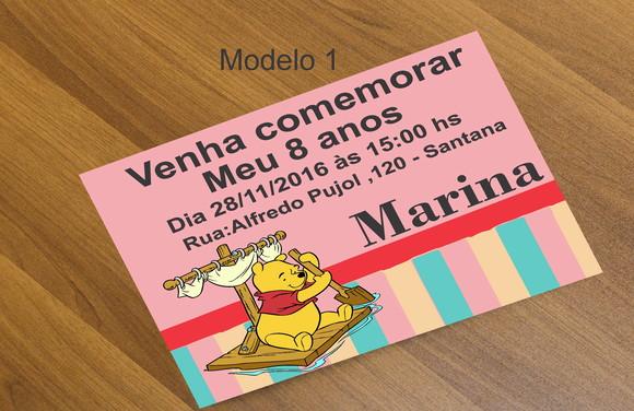 Convite 16x11-pooh