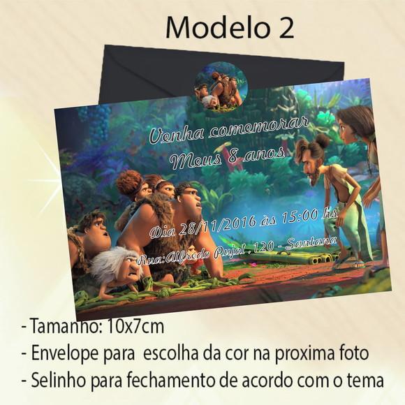Convite- os Croods