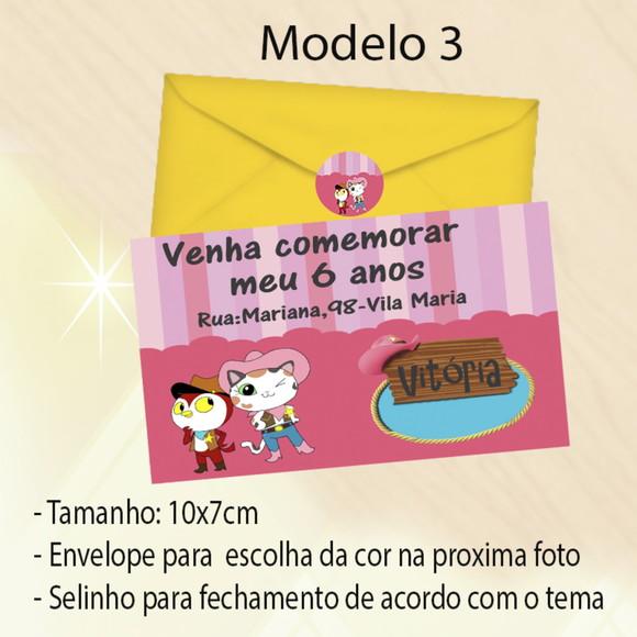 Convite- Sheriff Calie do Oeste