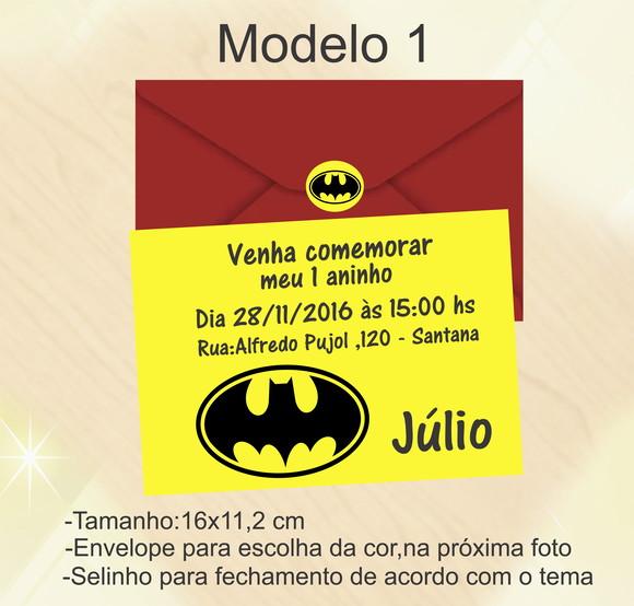 Convite-batman