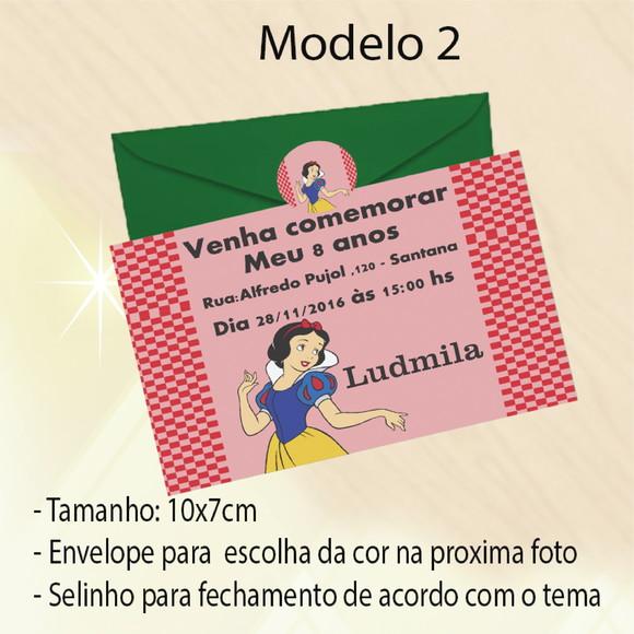 Convite-branca de Neve