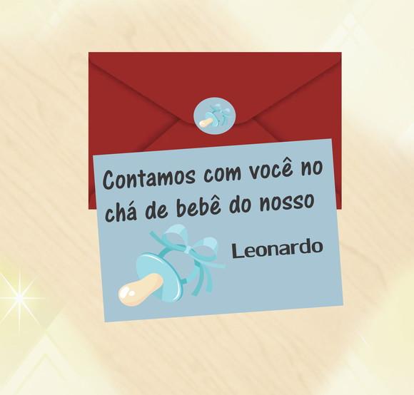 Convite-chá de Bebê