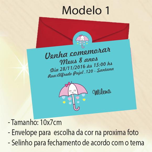 Convite-chuva de Amor