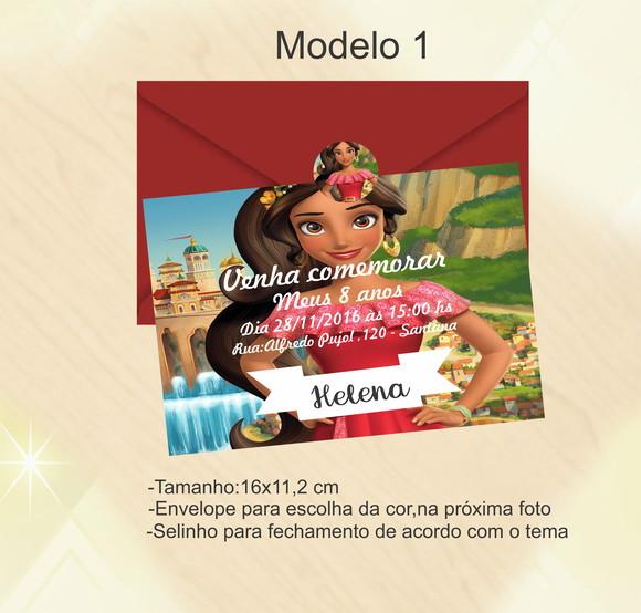 Convite-elena de Avalor