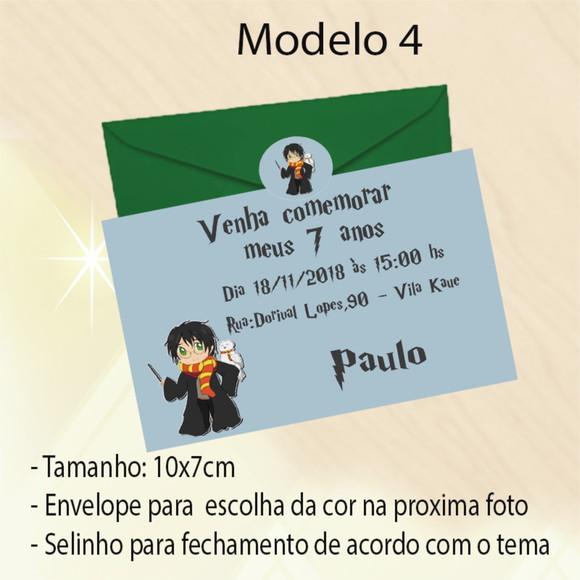 Convite-harry Potter-modelo 1