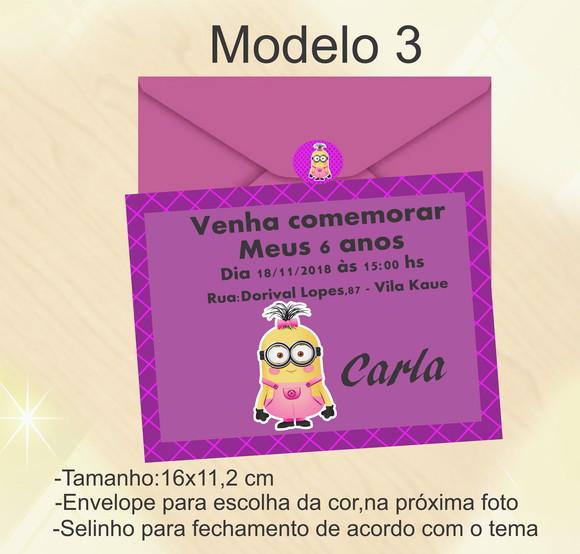 Convite-minions