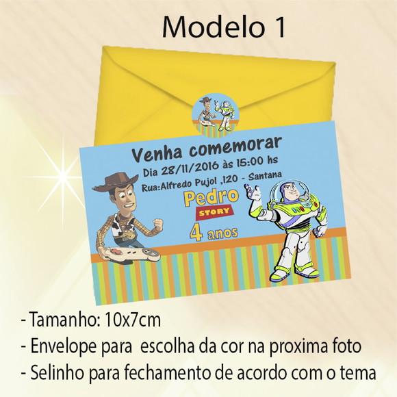 Convite-toy Story