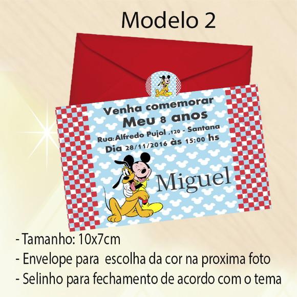 Convite-turma do Mickey