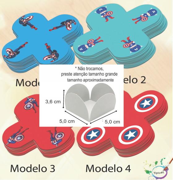 Forma para Doces Maiores-capitão America