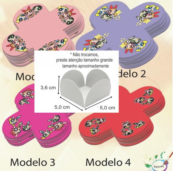 Forma para Doces Maiores-meninas Super Poderosas